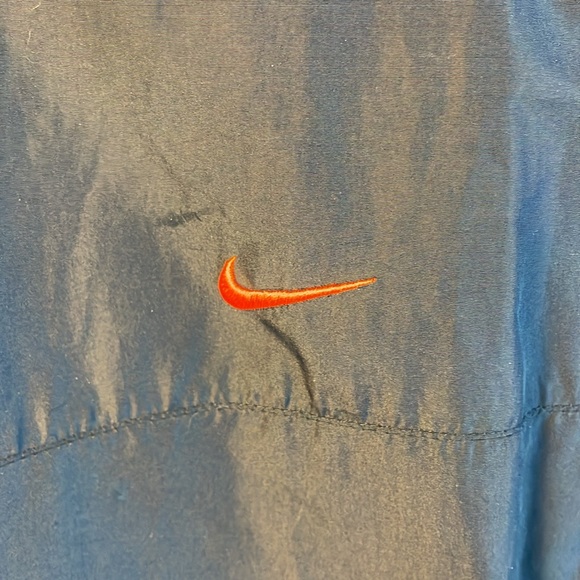 Nike‎ Team Auburn Tigers Windbreaker Climafit XL Blue Orange Embroidered - Picture 4 of 9